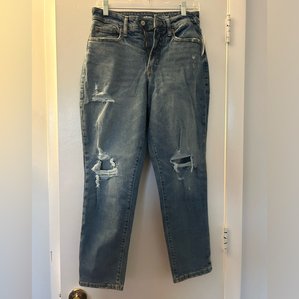 NWT! Old Navy High Rise O.G. Straight Leg Jeans size 8